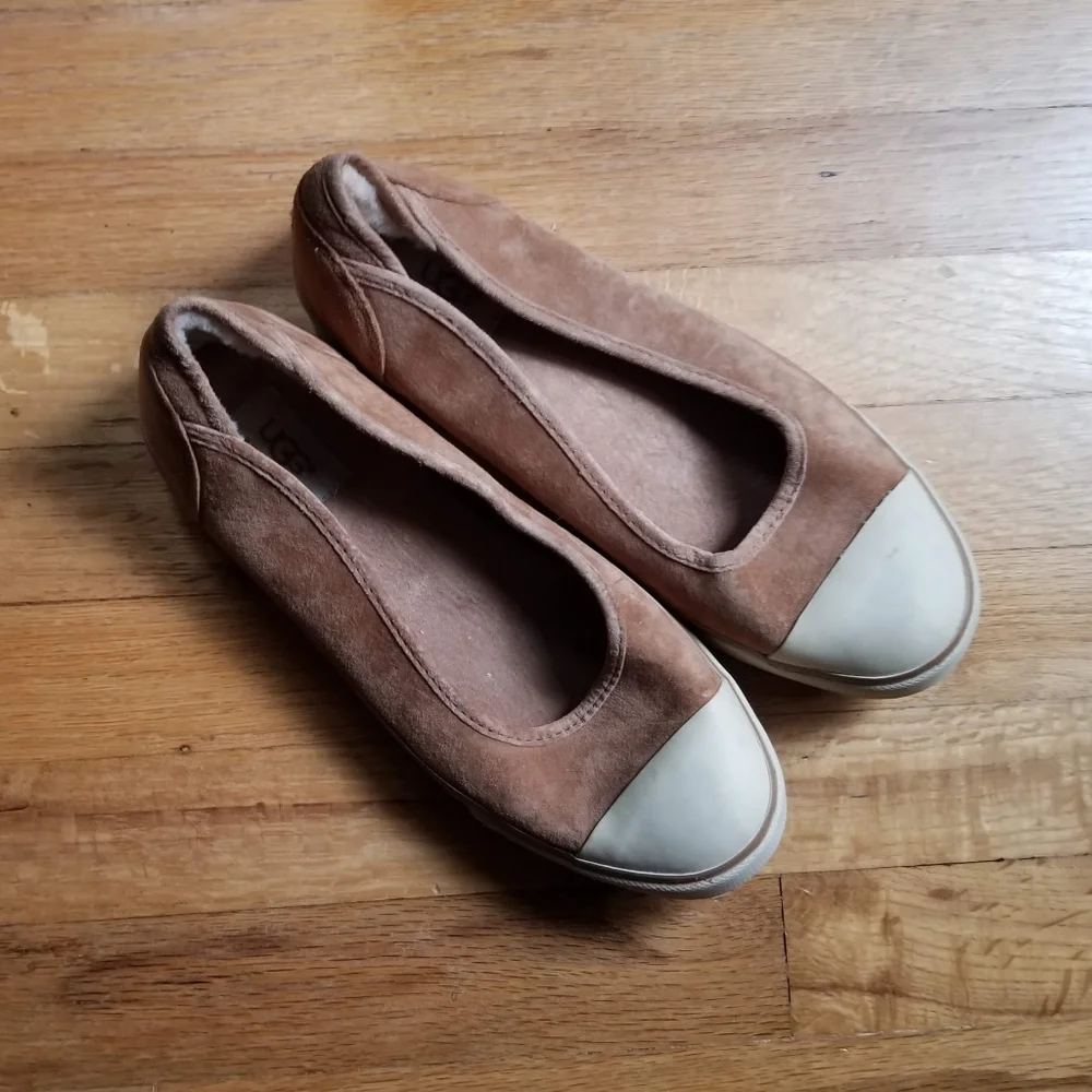 UGG Suede Slip on Sneakers - Picture 2 of 8